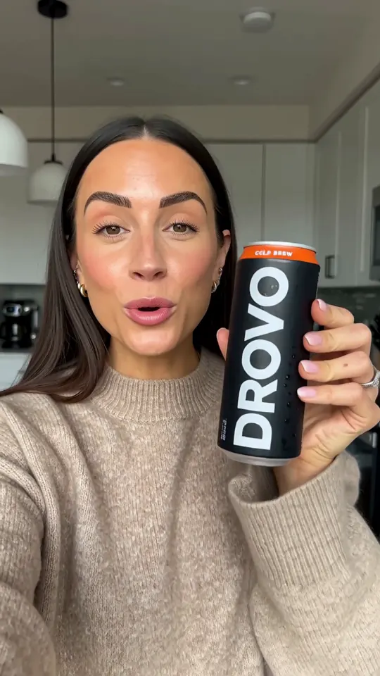 First frame of the DROVO Cold Brew ad made by Hailuo 3, take 1